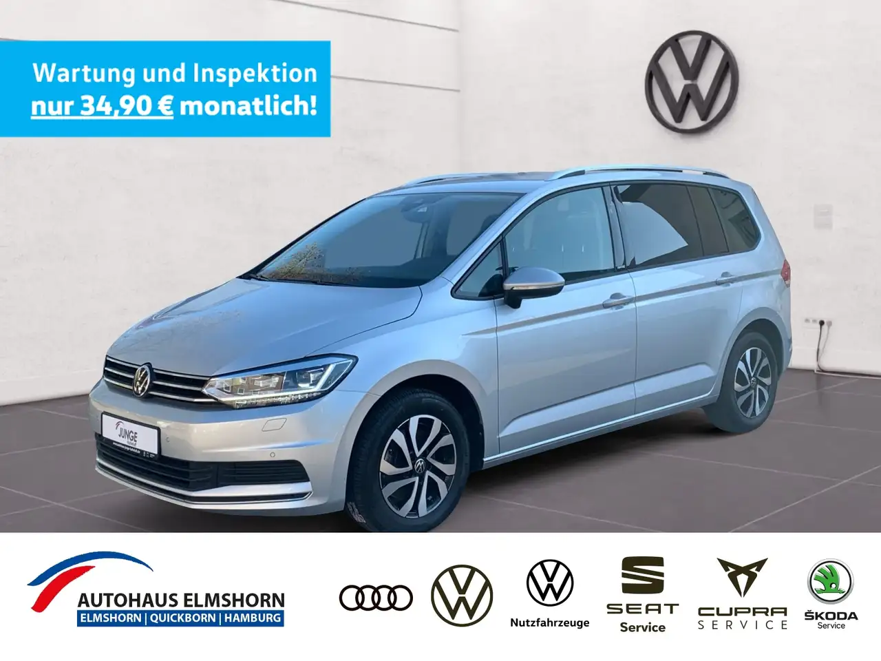 Volkswagen Touran Comfortline 2.0 TDI 3,99% STANDHEIZ NAV APP LED A