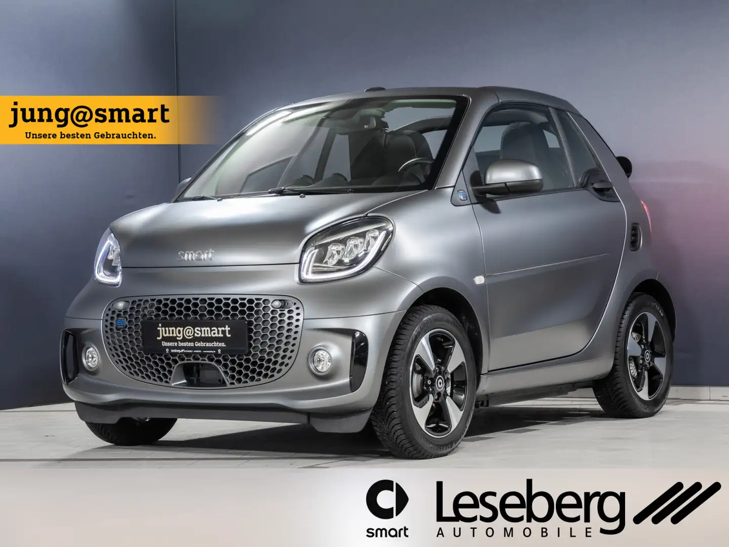 smart forTwo ForTwo Cabriolet EQ Passion LED/22 kW/JBL/Kamera Grau - 1