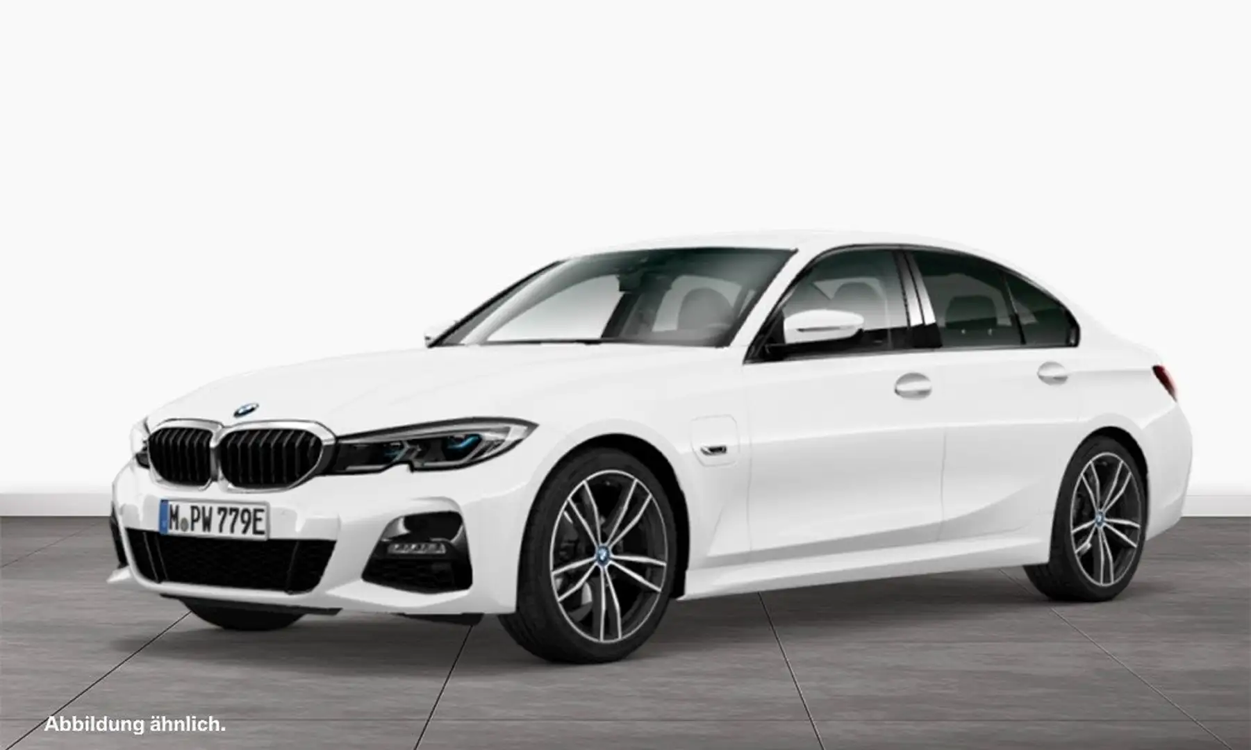 BMW 320 e Limousine M Sport HK HiFi DAB WLAN Shz Weiß - 1