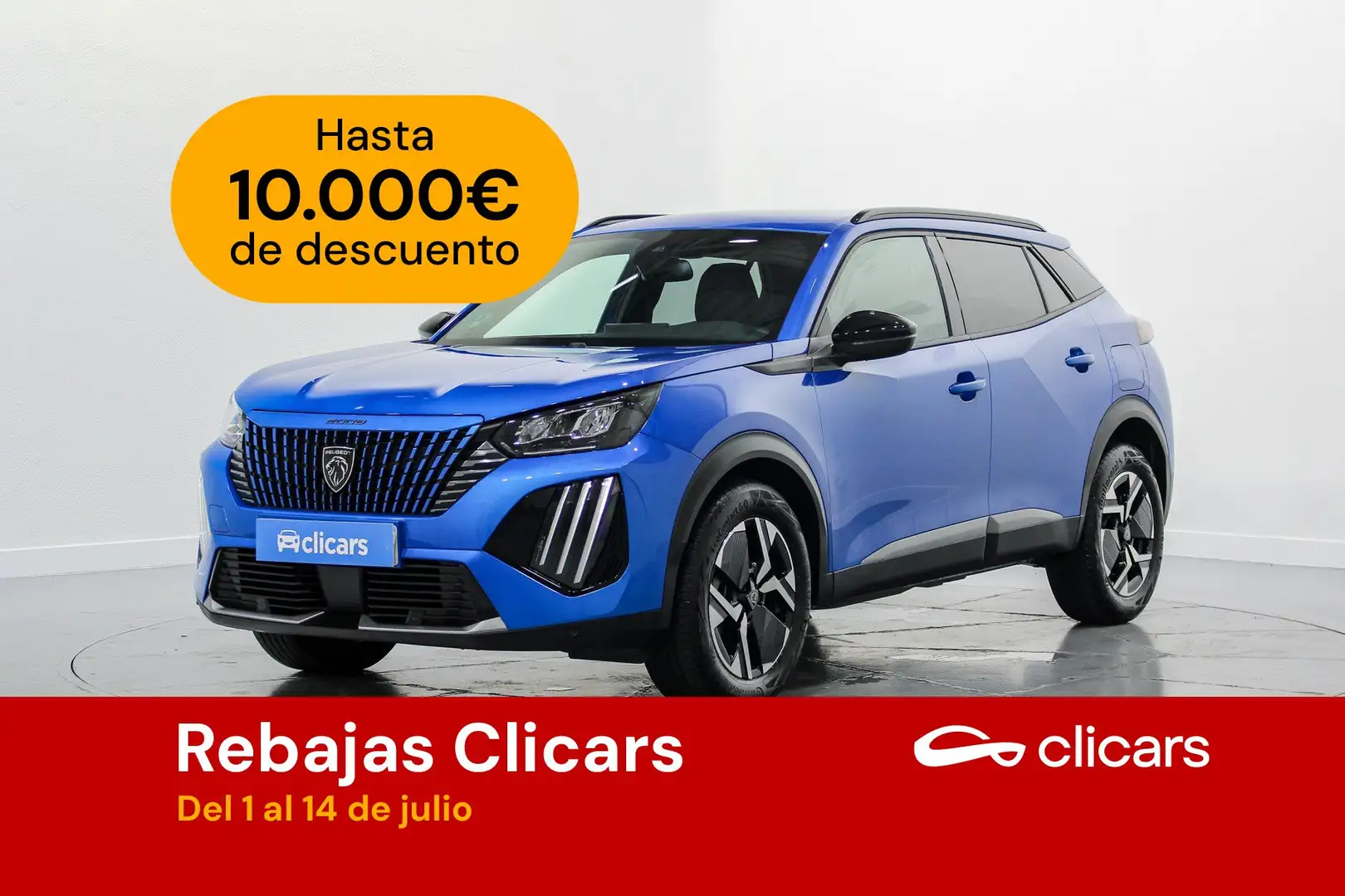 Peugeot 2008 1.2 PureTech S&S Allure 100 Azul - 1