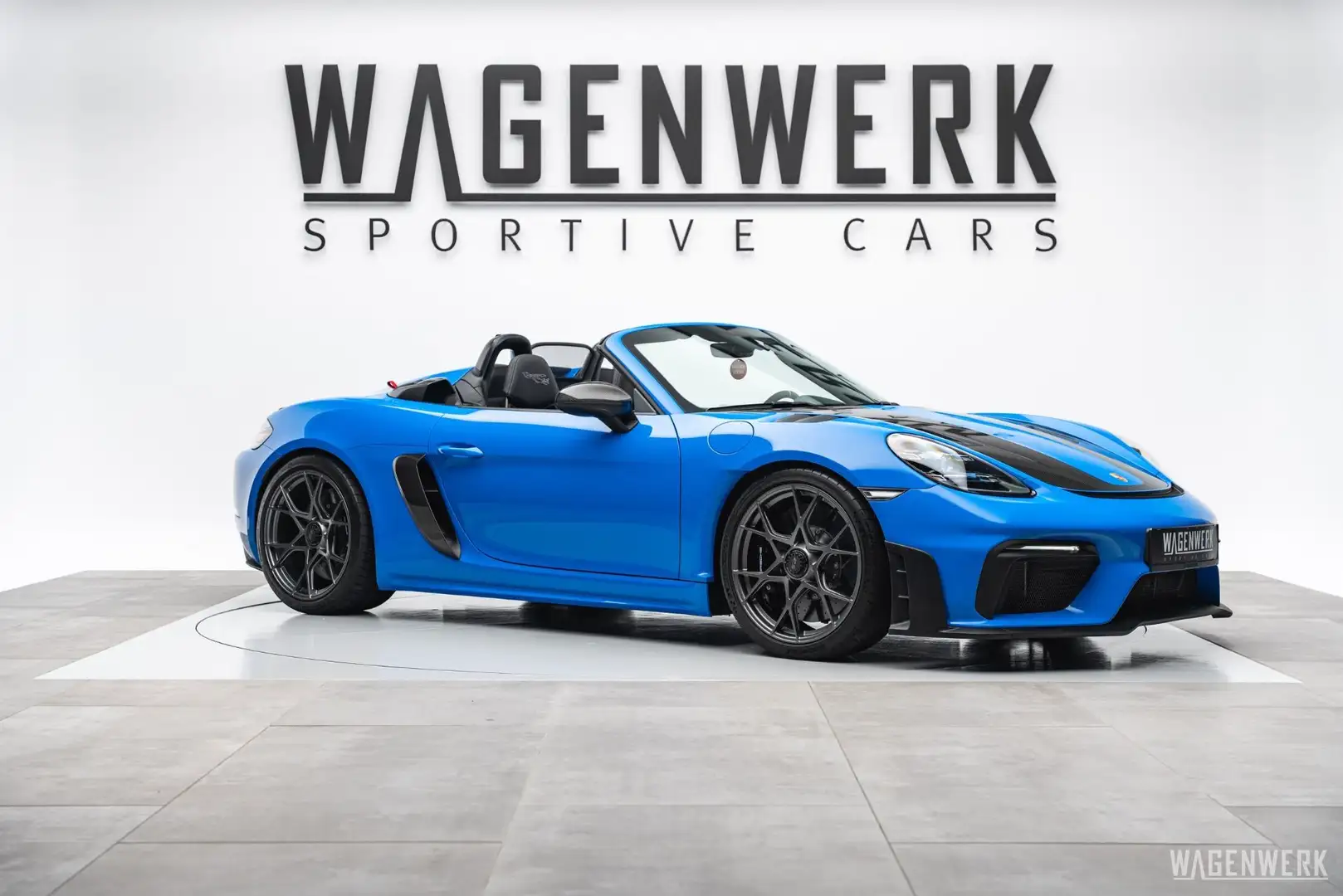 Porsche 718 Spyder BOXSTER SPYDER RS PDK WEISSACHPAKET PEPITA EXCLUS Blau - 2