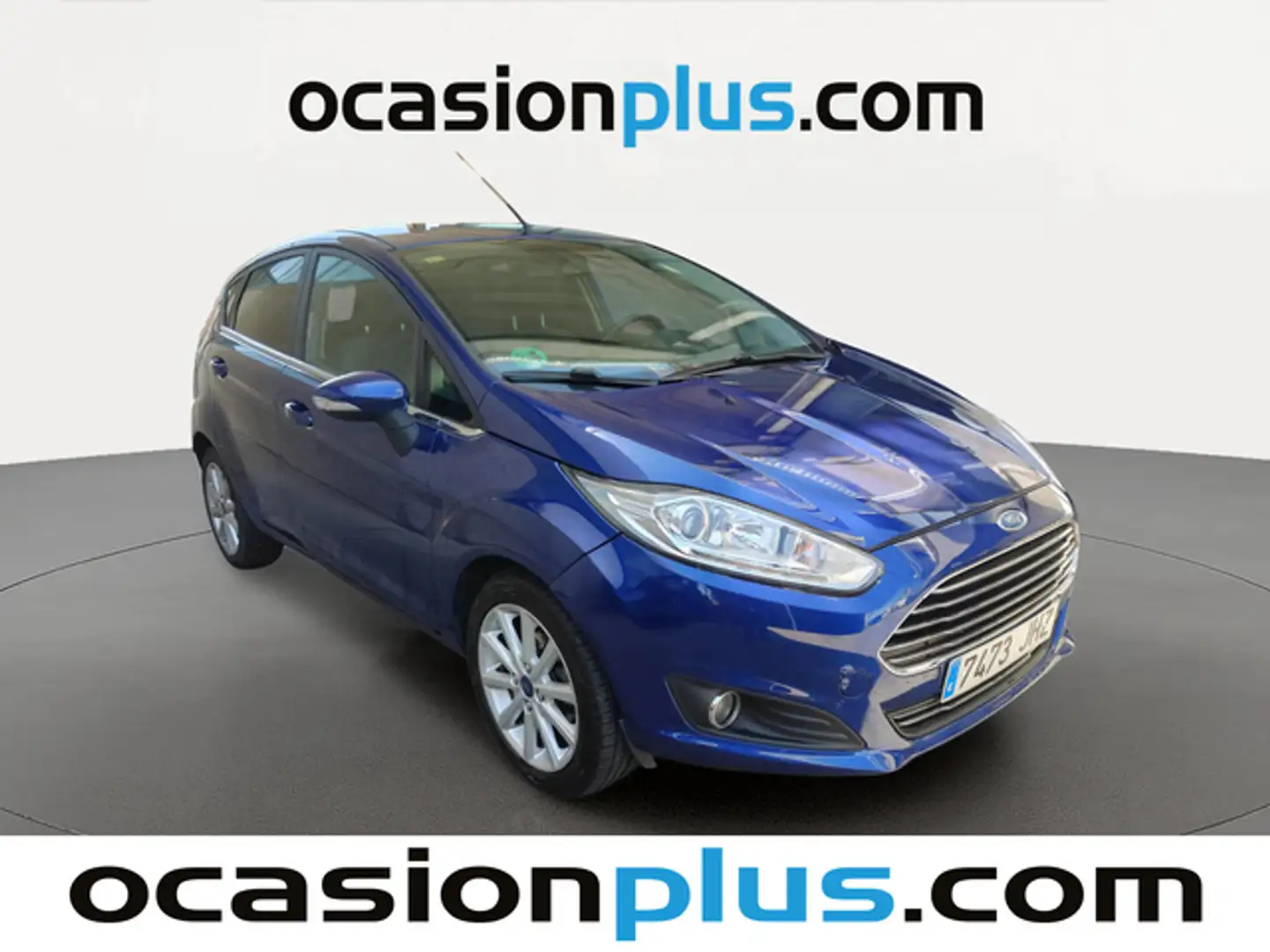 Ford Fiesta 1.0 EcoBoost Titanium Azul - 2