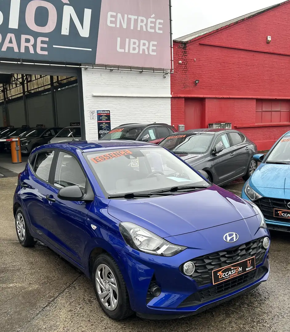 Hyundai i10 AIR 1.0i 67CV - 1ER PROPRIO - CARNET - Garantie Blu/Azzurro - 2