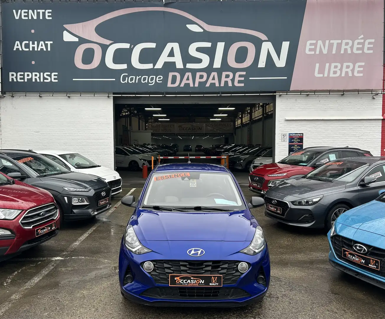 Hyundai i10 AIR 1.0i 67CV - 1ER PROPRIO - CARNET - Garantie Blu/Azzurro - 1