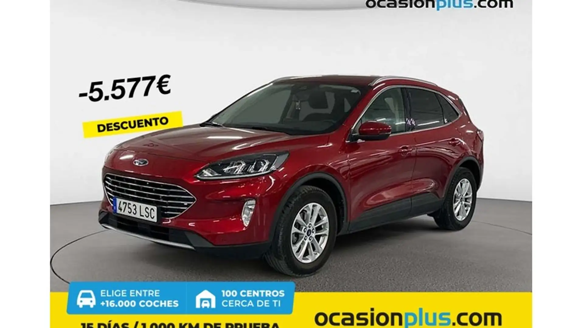Ford Kuga 2.0 EcoBlue MEHV Titanium FWD 150 Rojo - 1