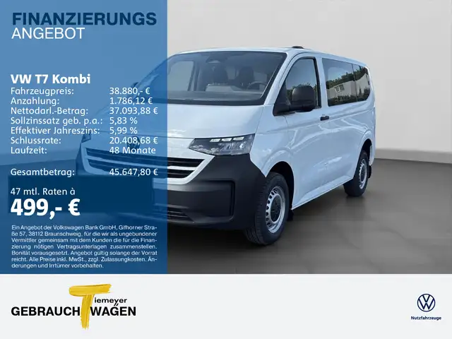 Volkswagen T7 Kombi 2.0 TDI GJR Navi ACC