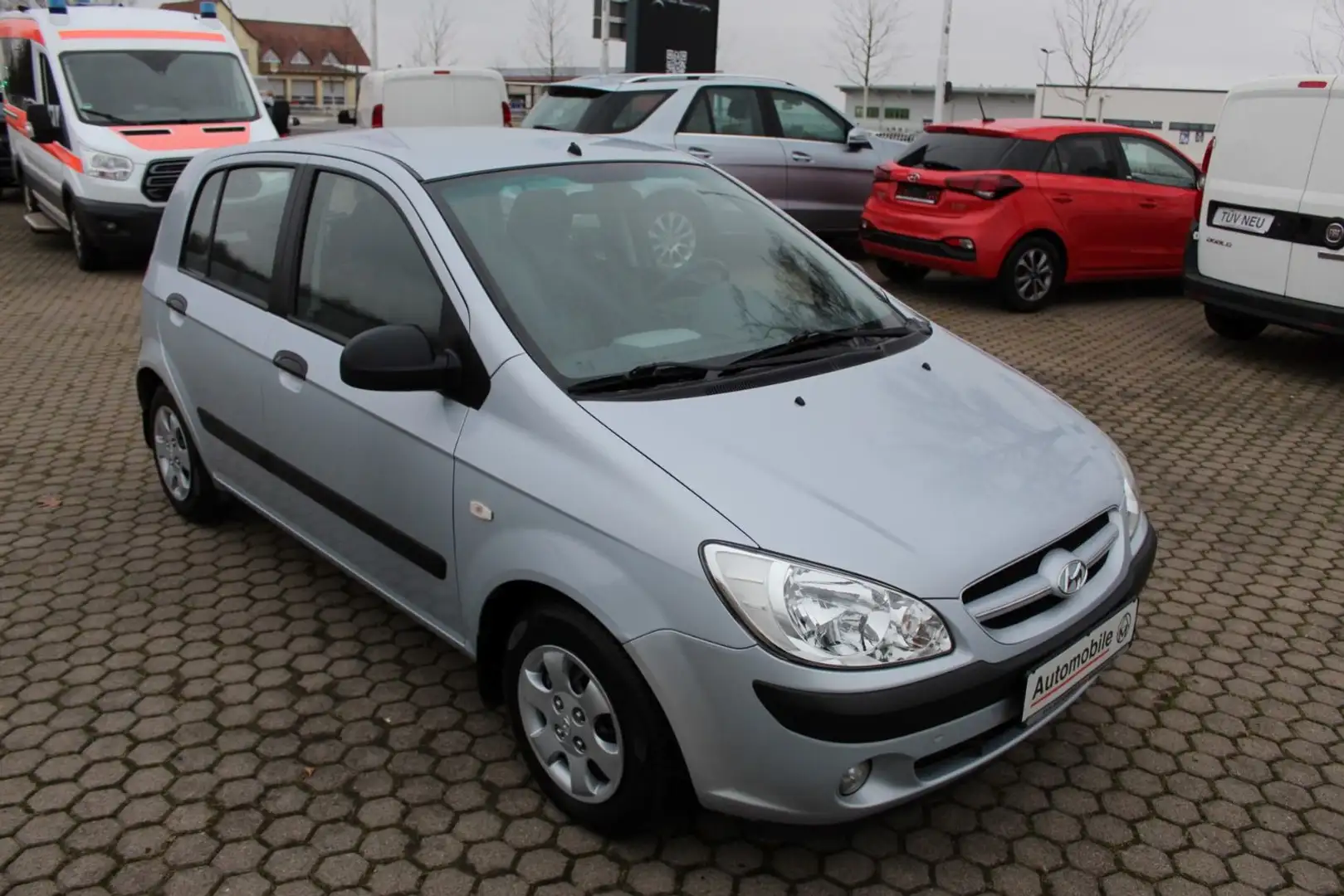 Hyundai Getz 1.1 Basis,KLIMA,TÜV NEU Grau - 2