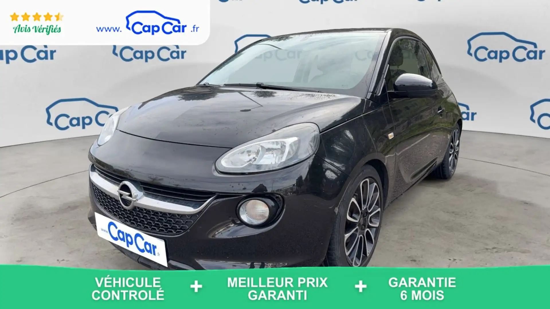 Opel Adam 1.4 Twinport 87 Unlimited Noir - 1