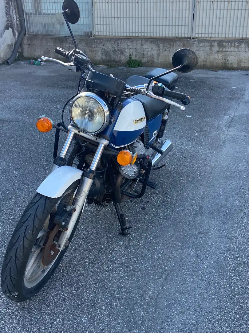 Moto Guzzi V 50 V500 edizione polizia municipale Bleu - 2