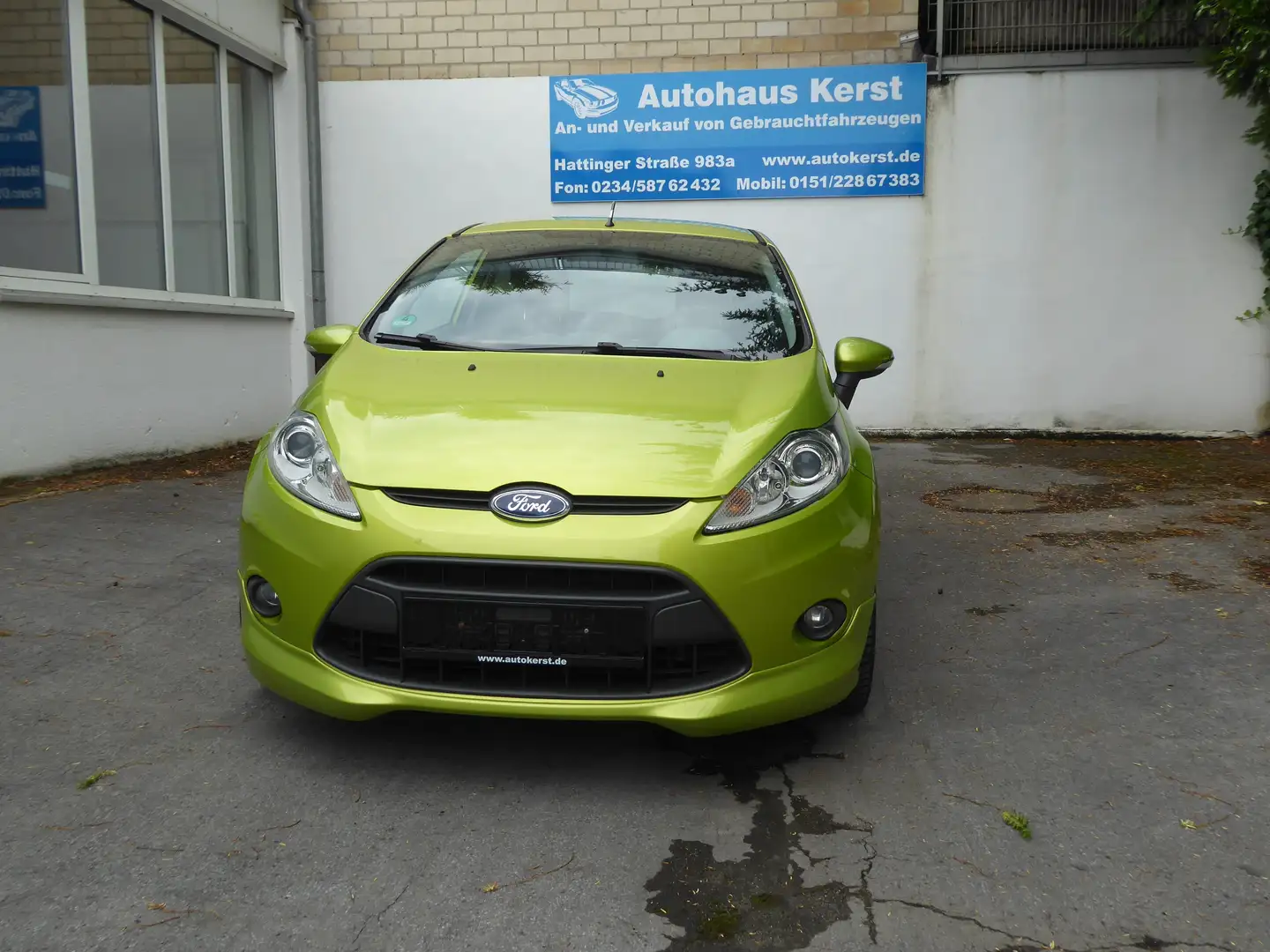 Ford Fiesta Sport 2. Hand Klimaautomatik beheizb. Frontscheibe Grün - 1