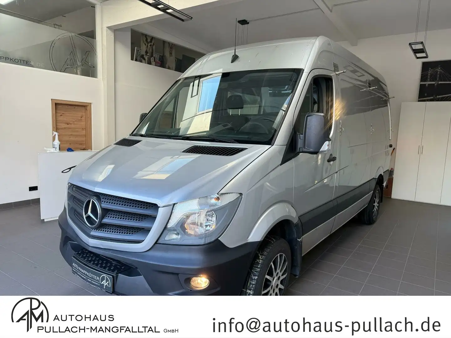 Mercedes-Benz Sprinter II HKa 319 CDI BlueTEC Euro 6 Zilver - 1