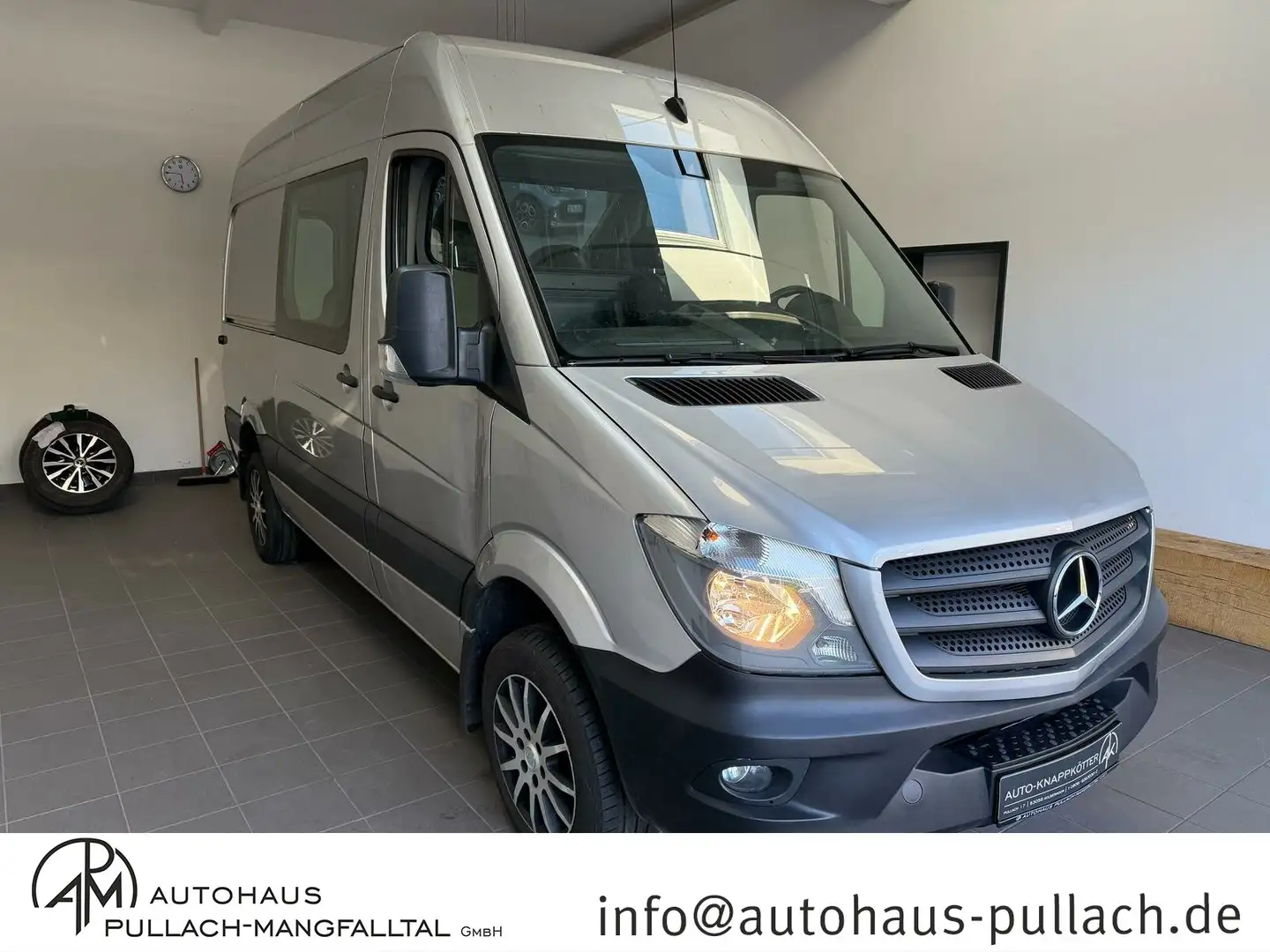 Mercedes-Benz Sprinter II HKa 319 CDI BlueTEC Euro 6 Zilver - 1