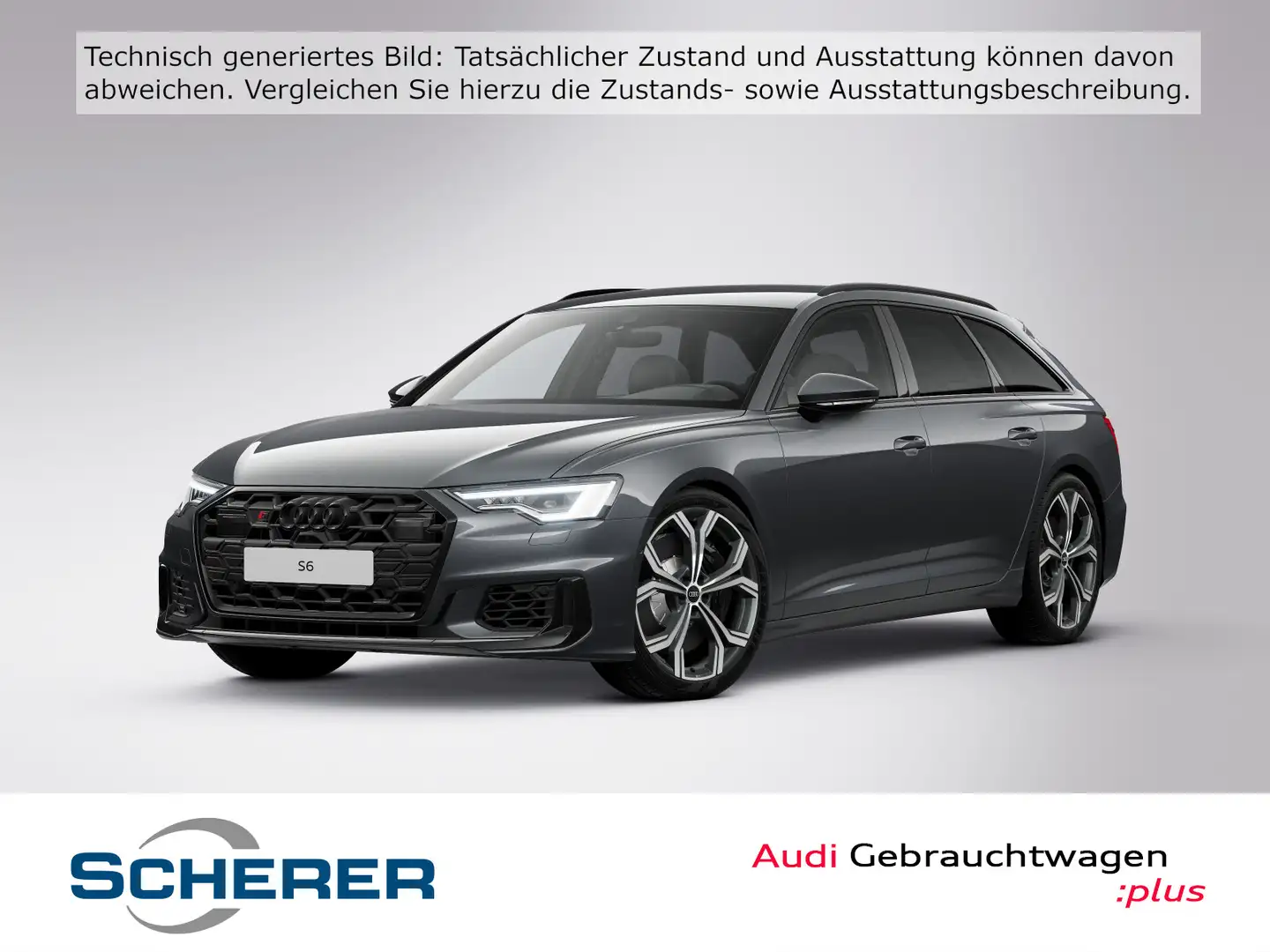 Audi S6 55 TDI quattro tiptronic MATRIX B&O KAM Grau - 1