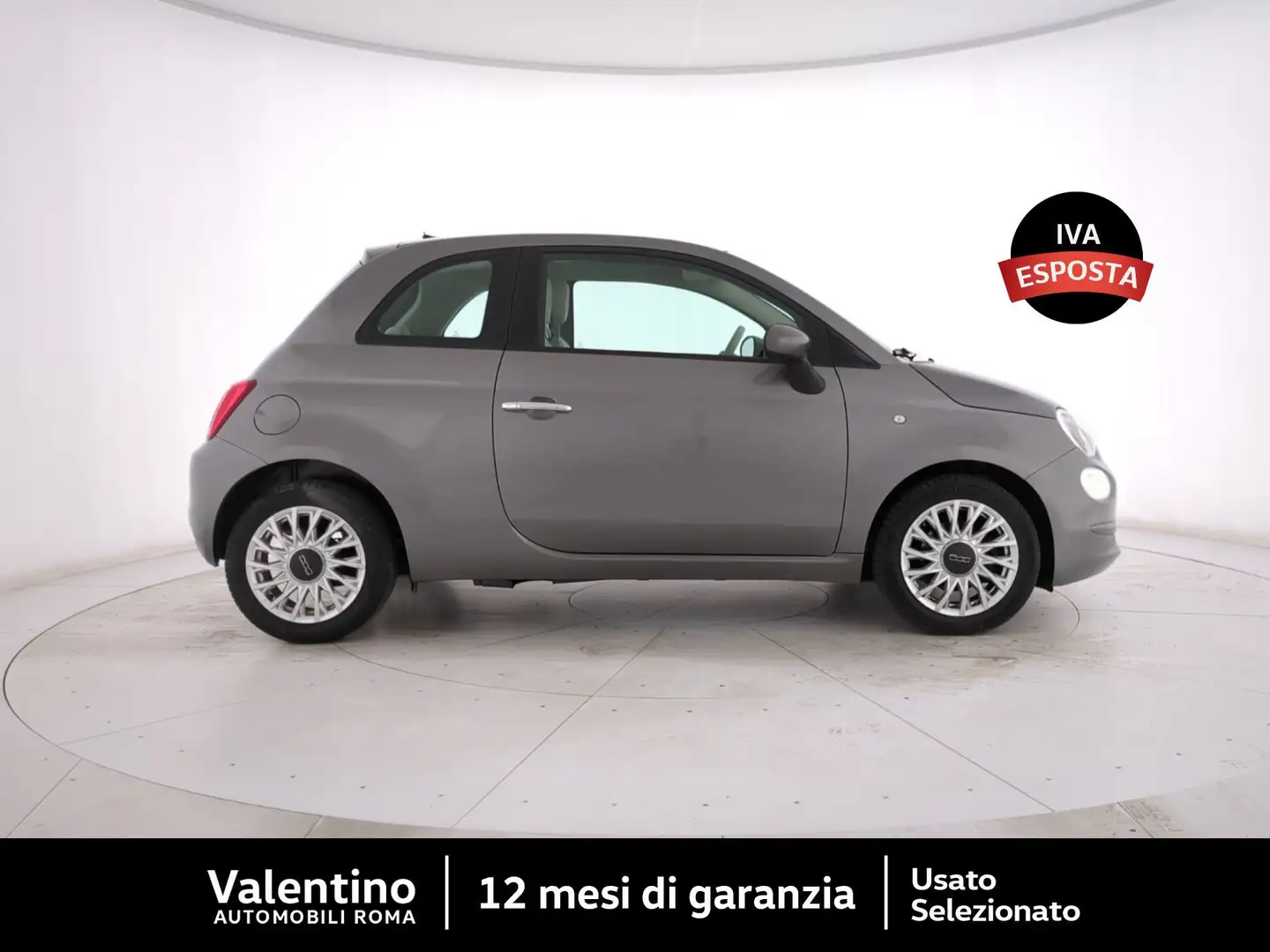 Fiat 500 1.0 Hybrid Lounge Grigio - 2