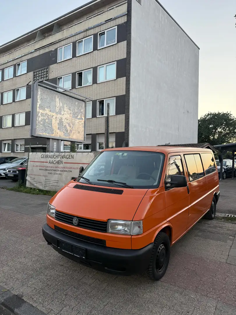 Volkswagen T4 Syncro,langer Radstand,LPG,Camper+6Sitze,SolarDach Orange - 1