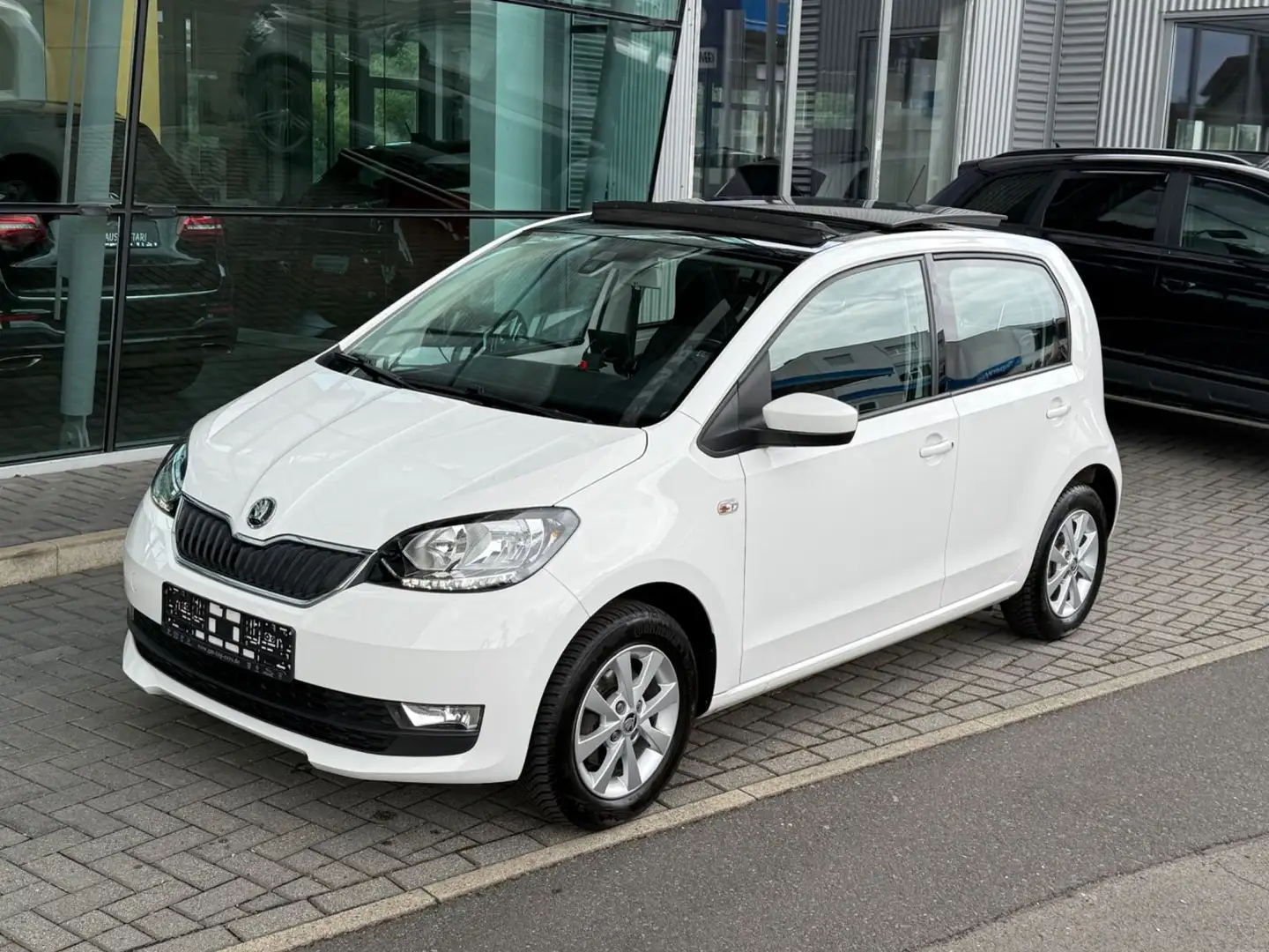 Skoda Citigo 1.0 Style Kamera Pano Navi Klima PDC SHZ Weiß - 1
