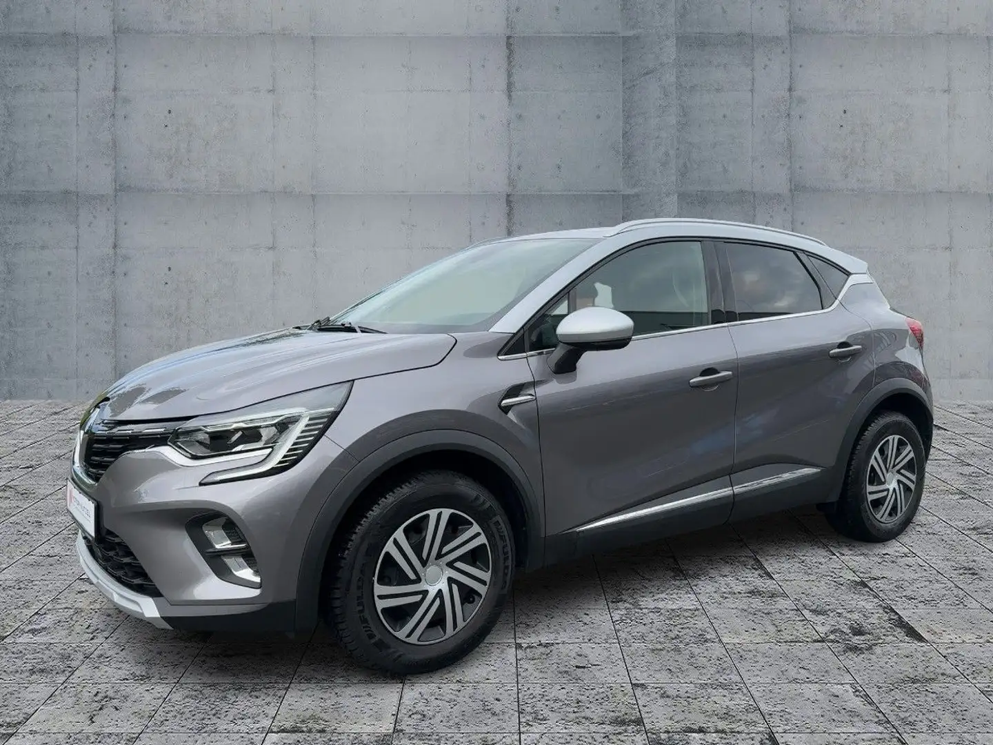 Renault Captur II TCe 100 INTENS LED+NAV+SHZ+GRA+BT+360° Gris - 2