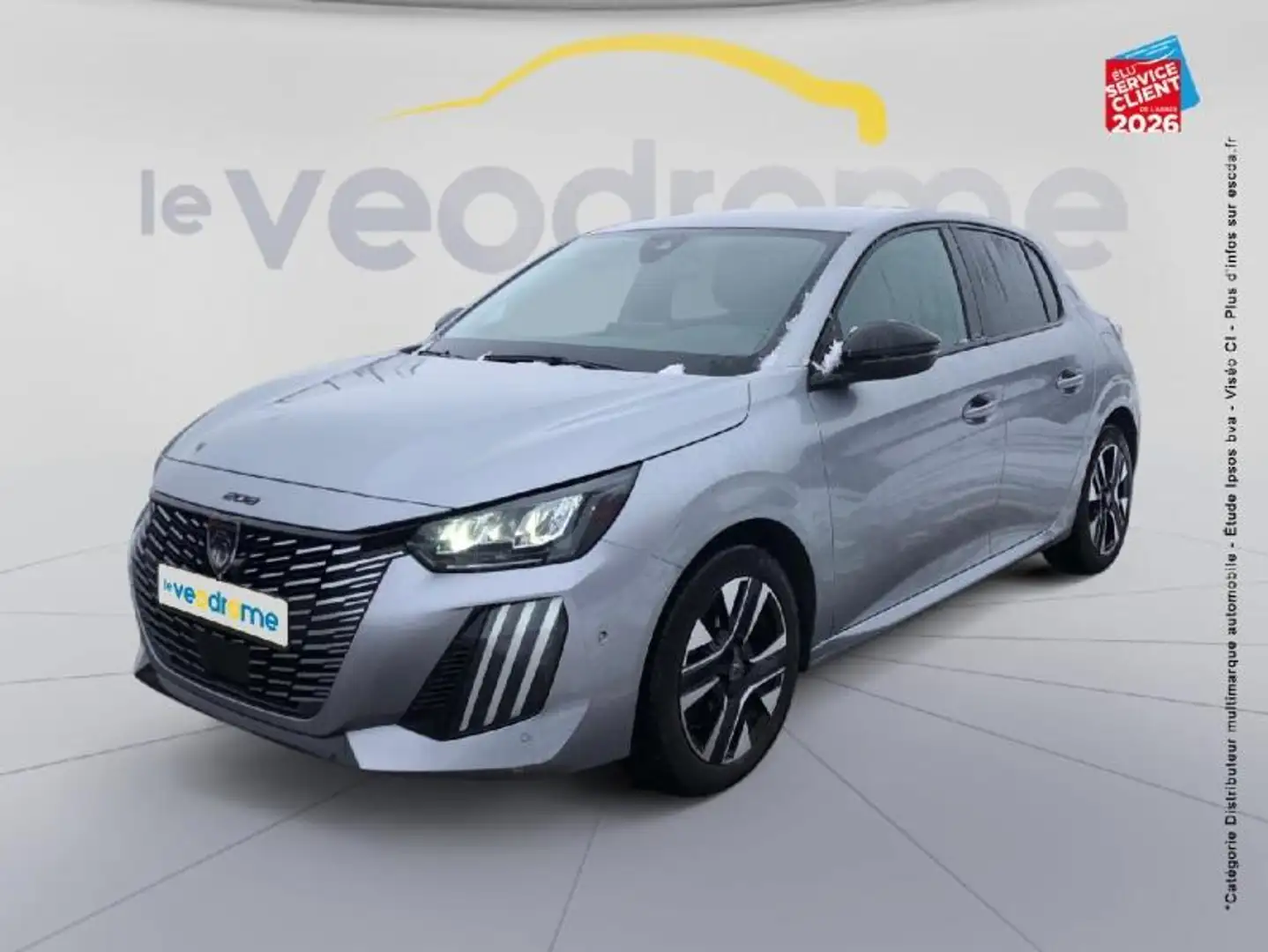 Peugeot 208 1.2 PureTech 100ch S\u0026S Allure Grau - 1