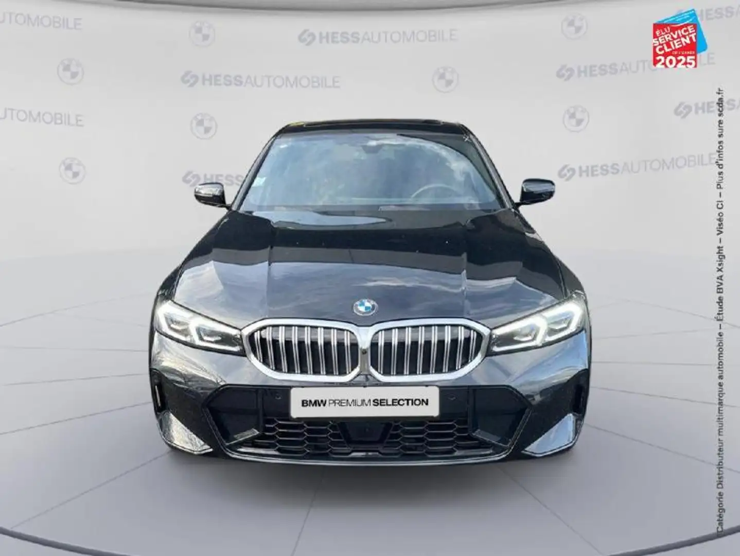 BMW 320 320dA xDrive 190ch M Sport Touvrant Sieges cuir GP Noir - 2