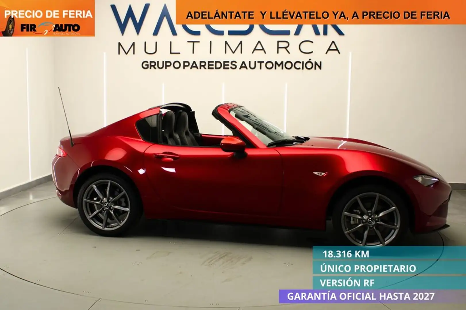 Mazda MX-5 2.0 135kW (184CV) Zenith Sport RF Rot - 1