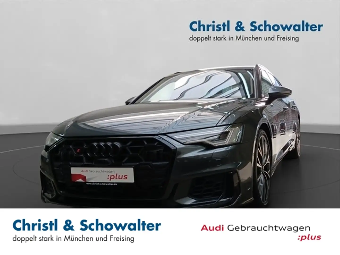 Audi S6 Avant 3.0TDI quattro AHK B&O 4ZAC SHZV+H Gris - 1