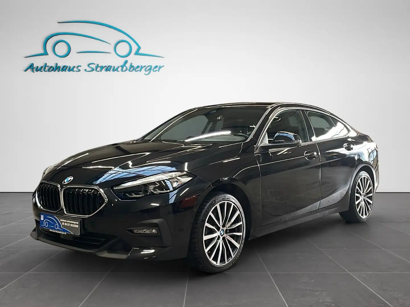 BMW 218i GC Advantage AHK ACC H/K DA QI RFK SHZ LED Noir - 2