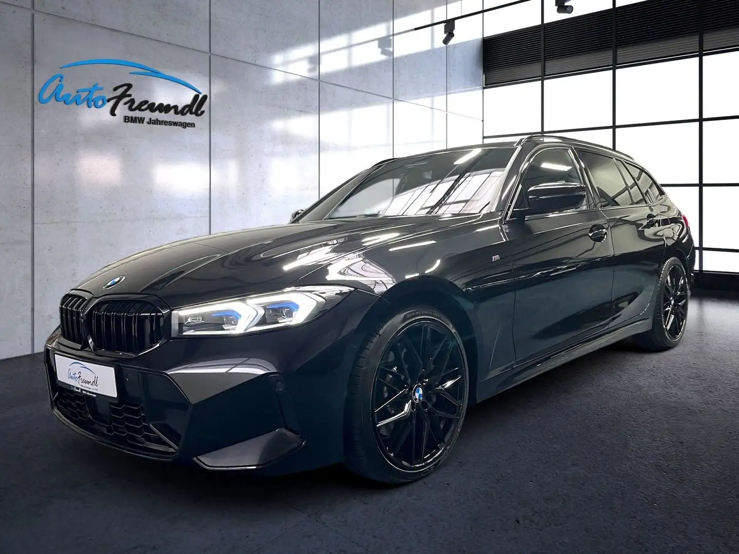 BMW 330 d xDrive LCI II M Sport *19 Zoll*HuD*360*AHK* Zwart - 1