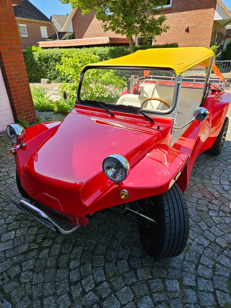 Embuggy Vintage Side-by-Side Buggy Rot - 1