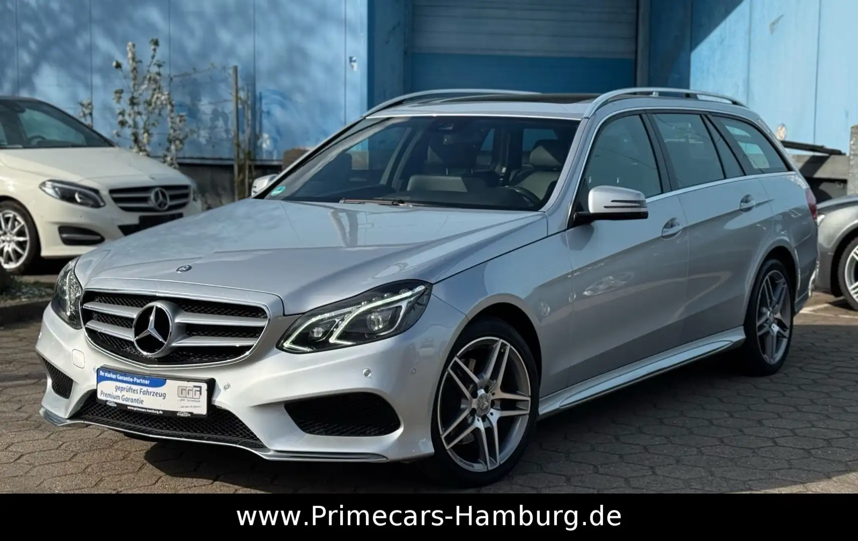 Mercedes-Benz E 220 T CDI BlueEfficiency AMG-LINE|AHK|GSD|LED| Argento - 1