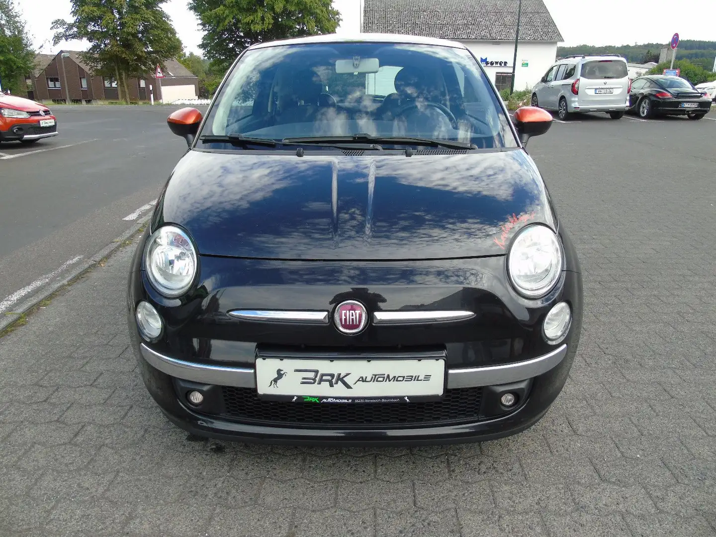 Fiat 500 **KLIMA*PANORAMA** Schwarz - 2