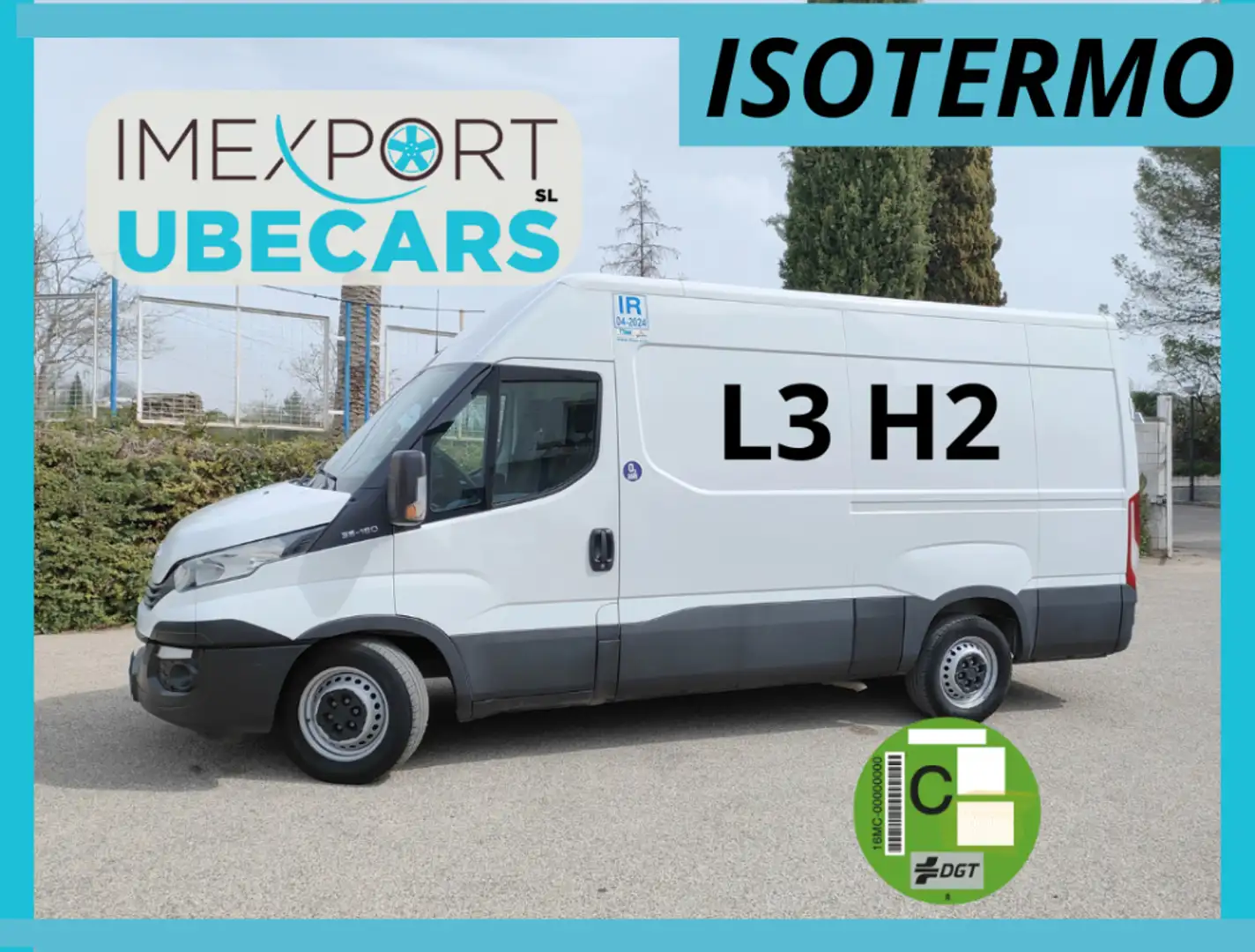 Iveco Daily Furgón 35S18 V 3520L H2 12.0 180 Weiß - 1