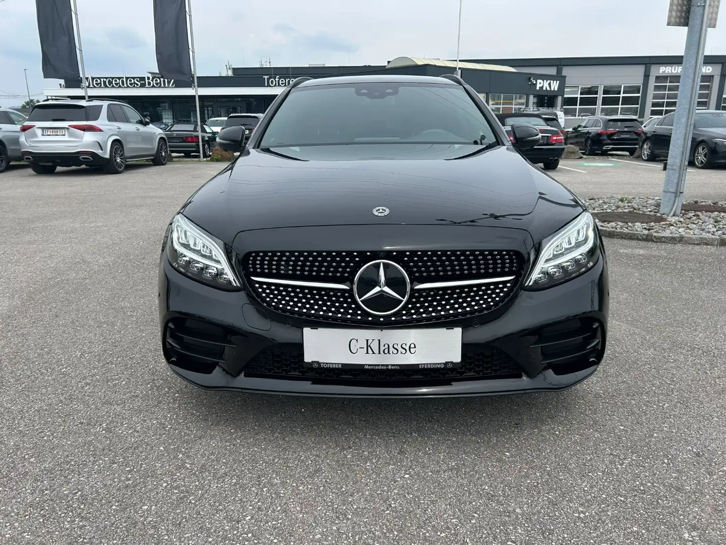 Mercedes-Benz C 220 d 4MATIC T-Modell AMG Night Navi AUT 360 Negro - 2
