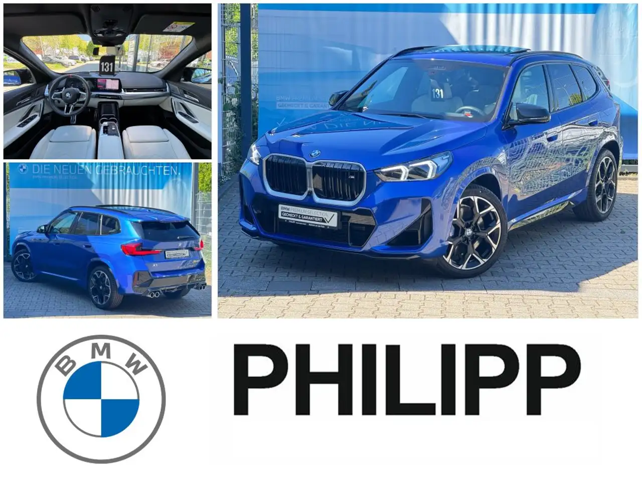 BMW X1 M35i xDrive M Sport PANO AHK HuD DA-Pro h&k 360° — photo 1 of 20