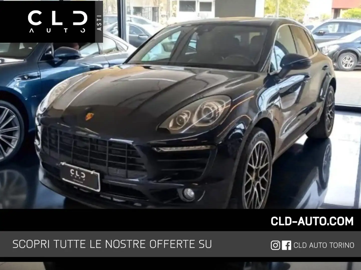 Porsche Macan Macan 3.0d S 250cv pdk my16 Blau - 1