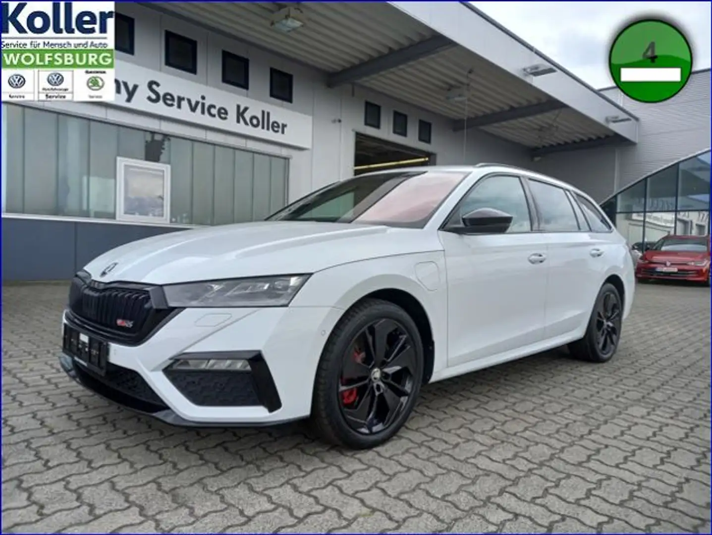 Skoda Octavia Combi RS iV Ergositze eHeckkl. HUD DCC Weiß - 2