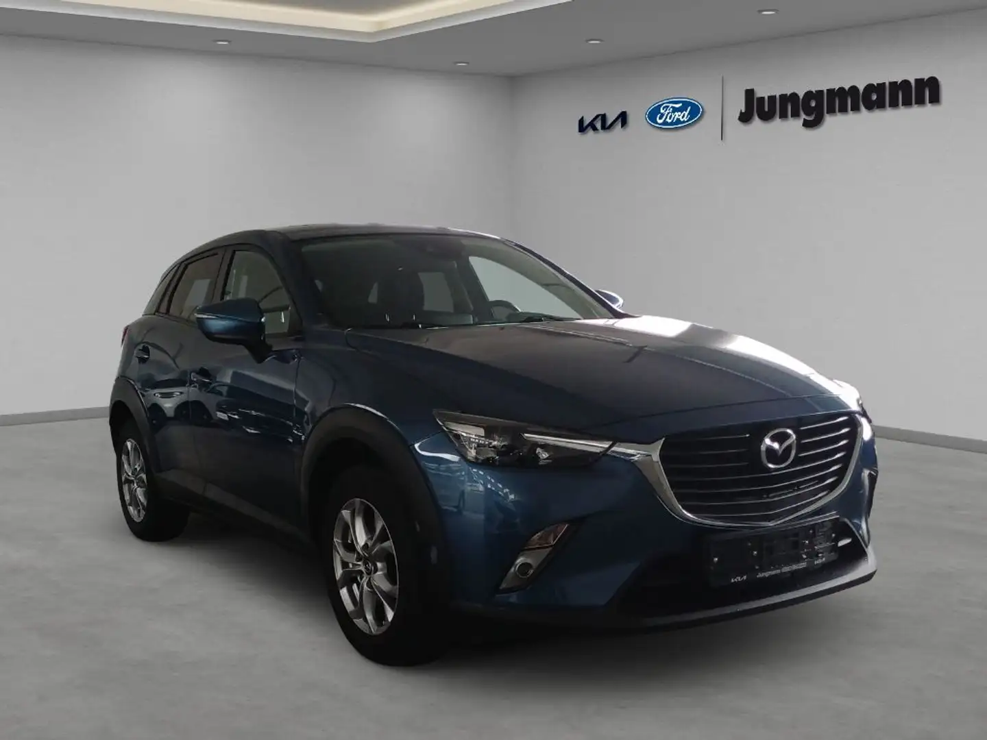 Mazda CX-3 SKYACTIV-G 120 FWD Exclusive-Line Blauw - 2