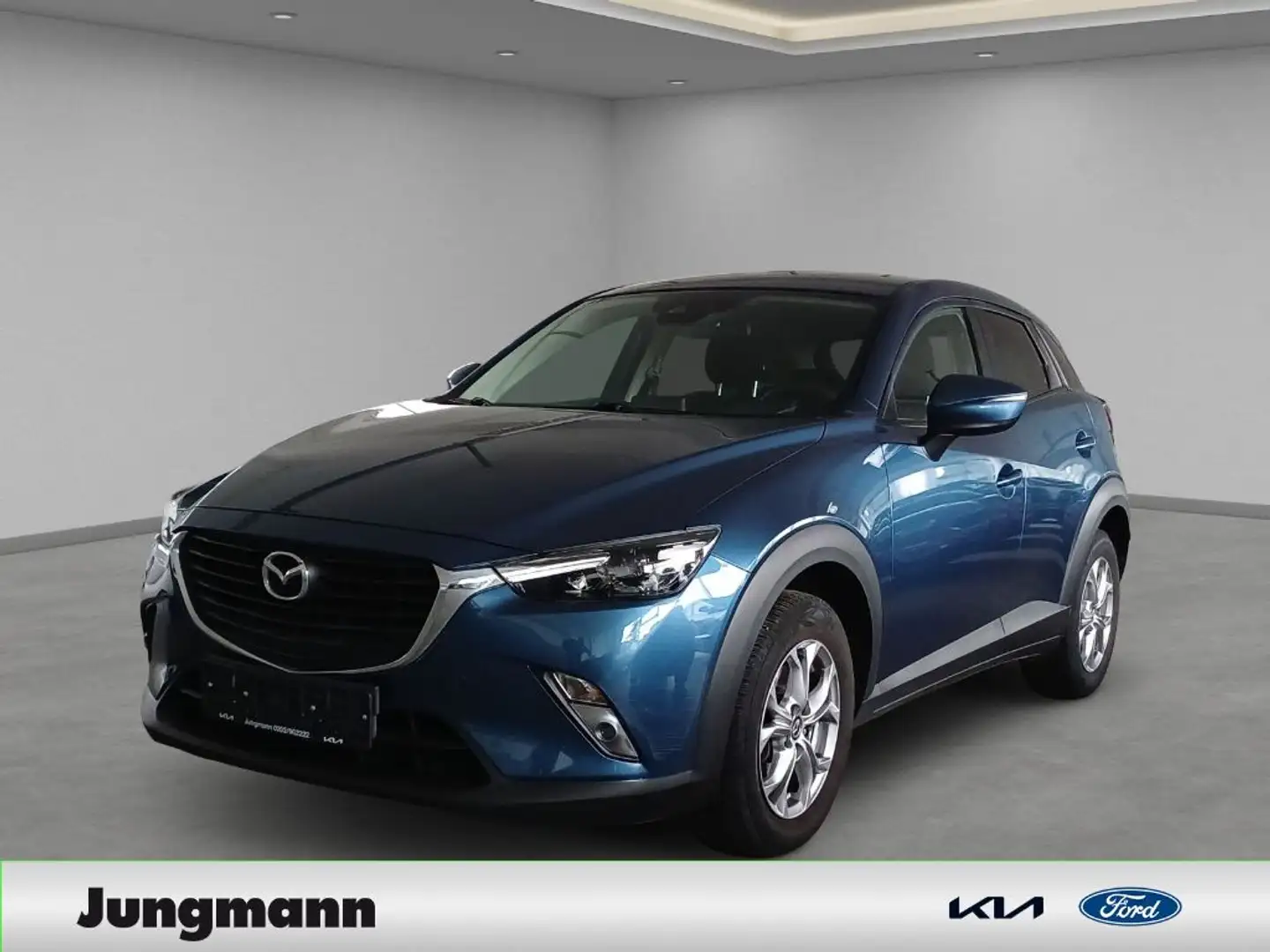 Mazda CX-3 SKYACTIV-G 120 FWD Exclusive-Line Blauw - 1