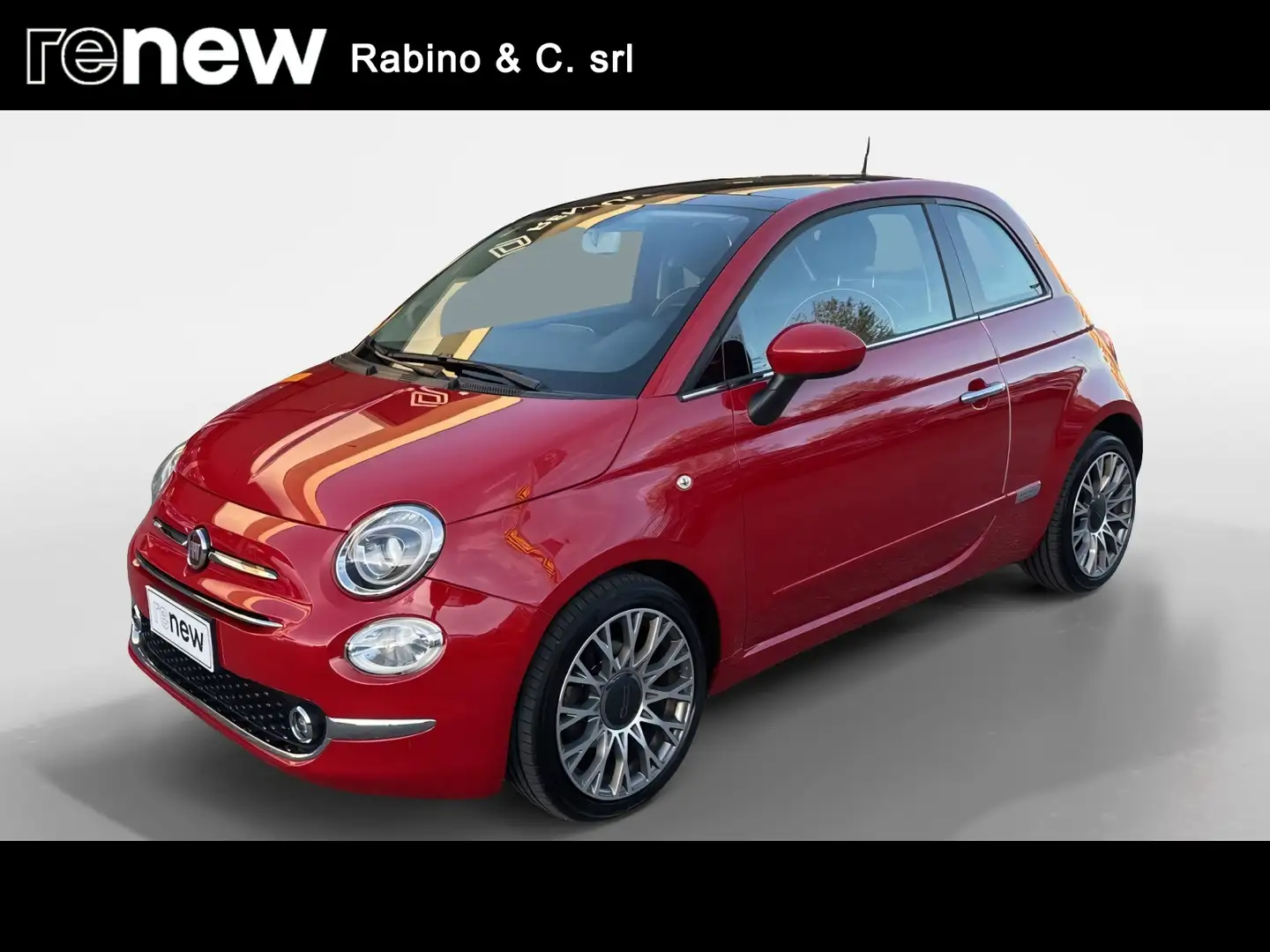 Fiat 500 500 0.9 TwinAir Turbo 105 CV Lounge Rood - 1