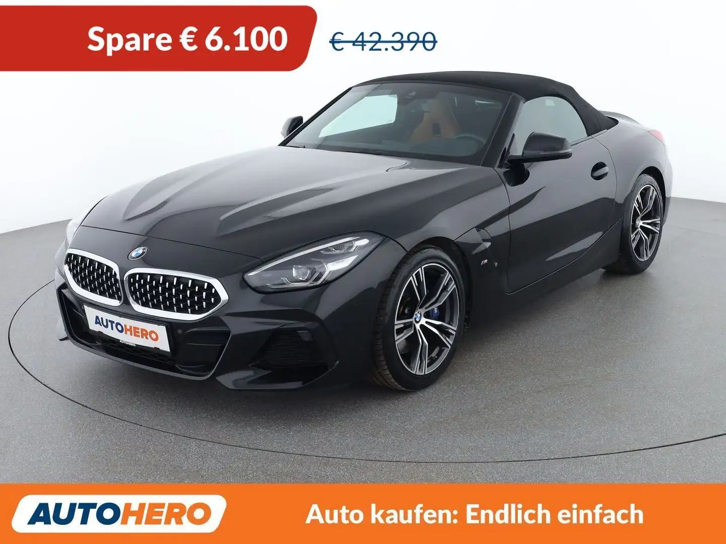 BMW Z4 sDrive 20i M Sport Schwarz - 1