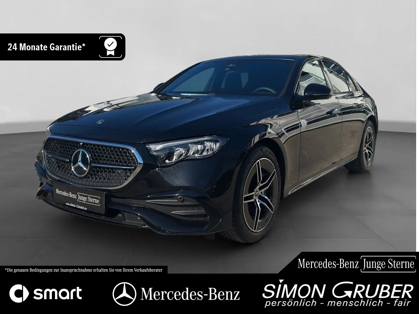 Mercedes-Benz E 300 de AMG Line Night Winter Pano Ambi+ AHK Schwarz - 1