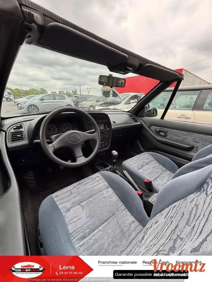 Peugeot 306 PHASE 1 1.8 100 CV //CAPOTE MANUELLE/ SIEGES CHAUFFANTS / OLD SCHOOL VINTAGE, foto 10