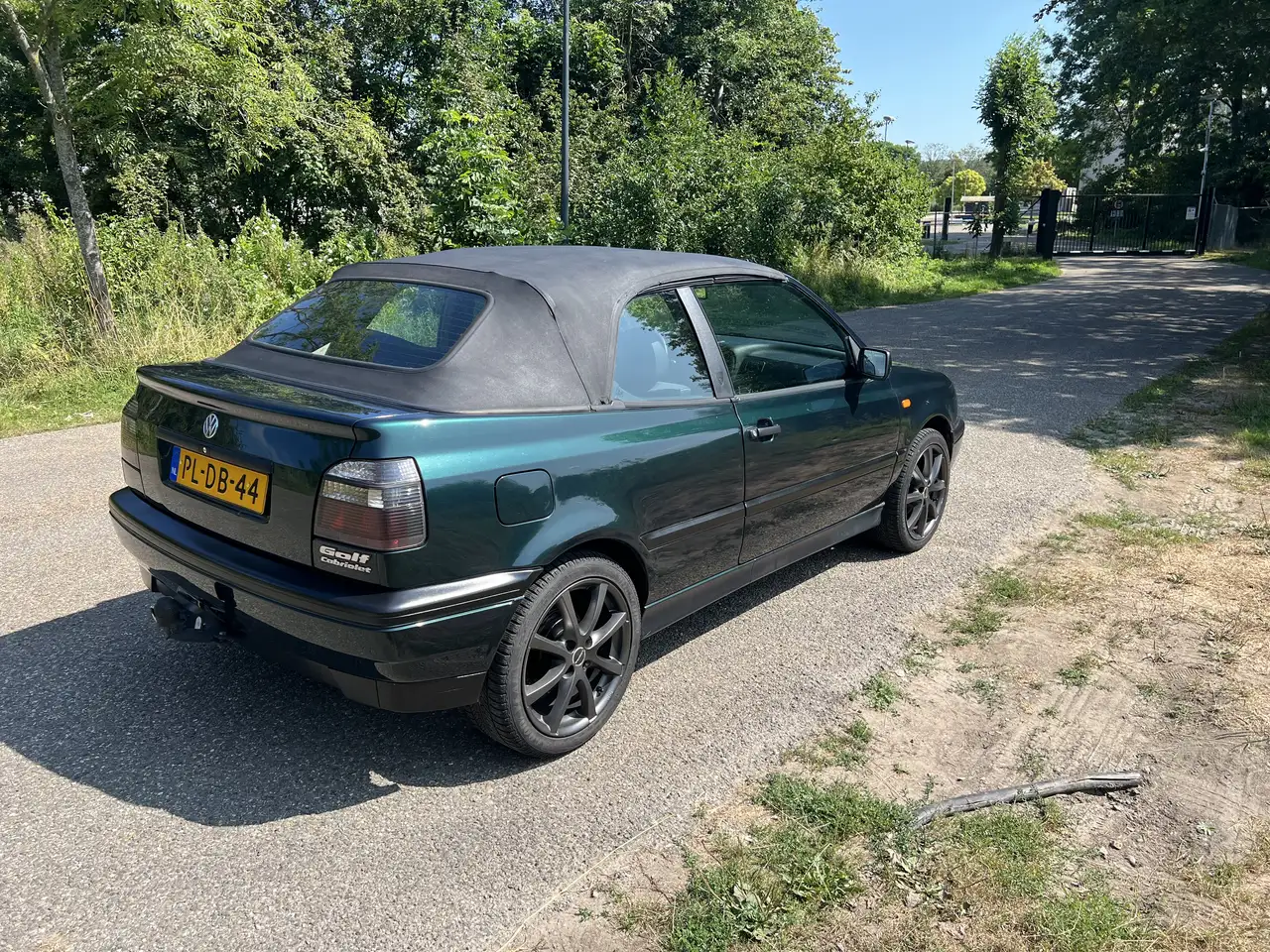 Volkswagen Golf Cabriolet 1.8 1996 Groen, foto 3