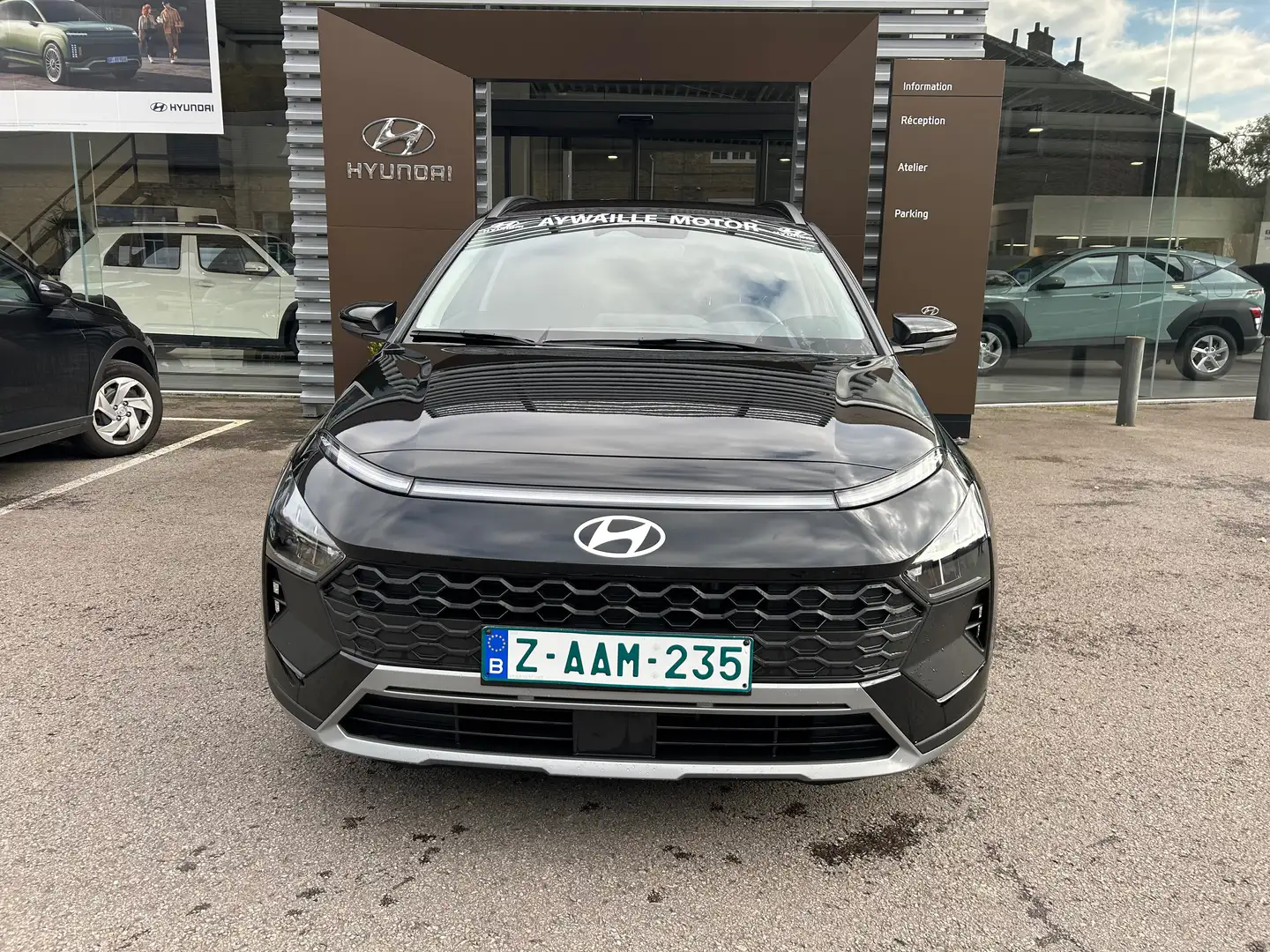 Hyundai BAYON Bayon 1.0 T-GDi Techno DCT * NON IMMATRICULE* Zwart - 2
