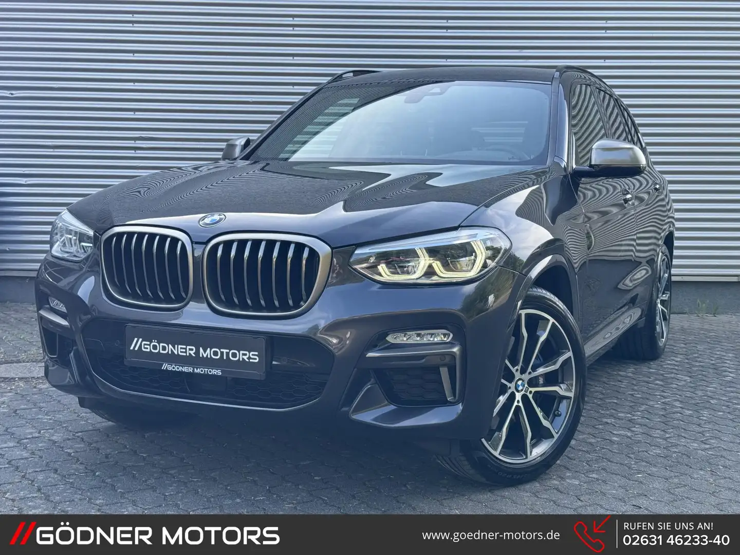 BMW X3 M M40i DE-FHZ/LED/KEYLESS/ACC/HARMAN-KARDON/DAB+/... Grau - 1