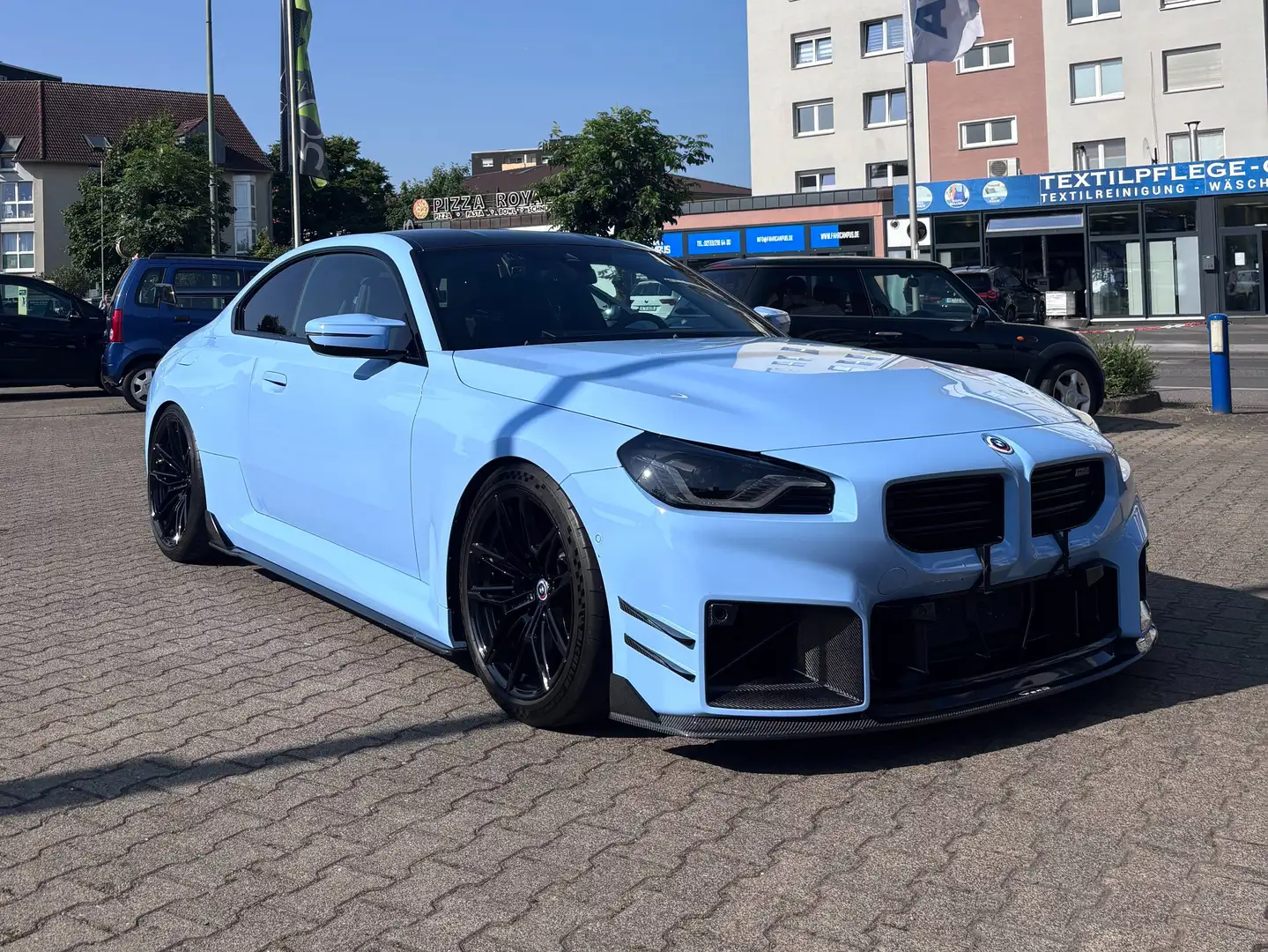 BMW M2 *Carbon*Trackpack*KWV4* Blau - 1