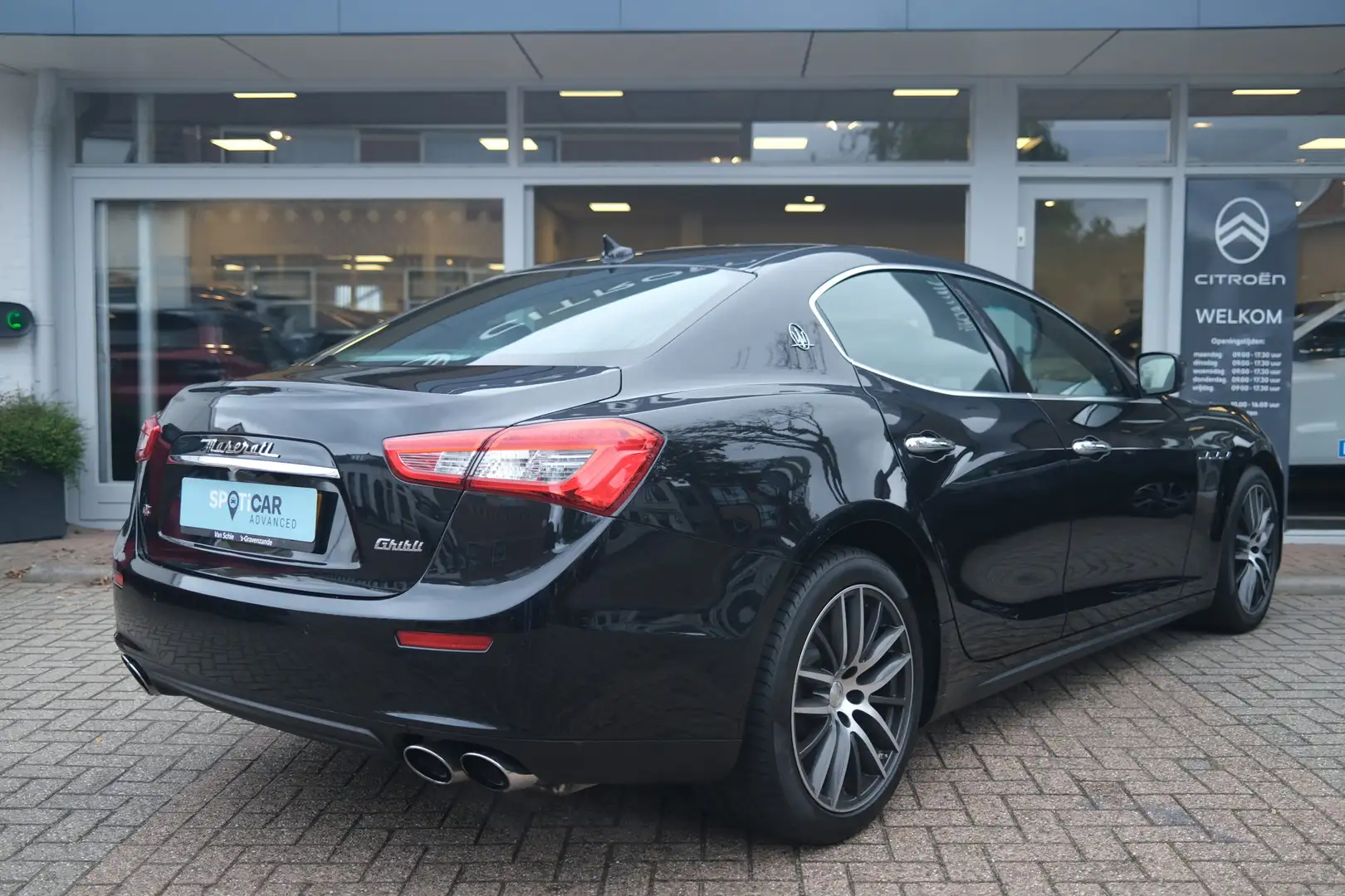 Maserati Ghibli S Q4 410 Nero Ribelle 19" | Camera | Nieuwe remsch Zwart - 2