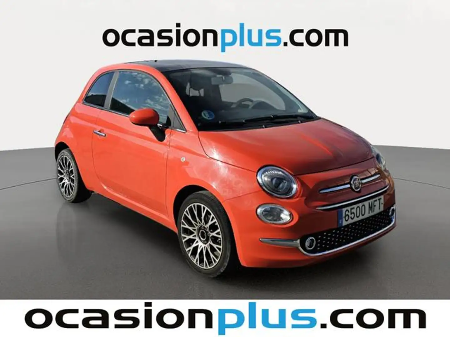 Fiat 500 1.0 Hybrid Dolcevita 52kW Naranja - 2