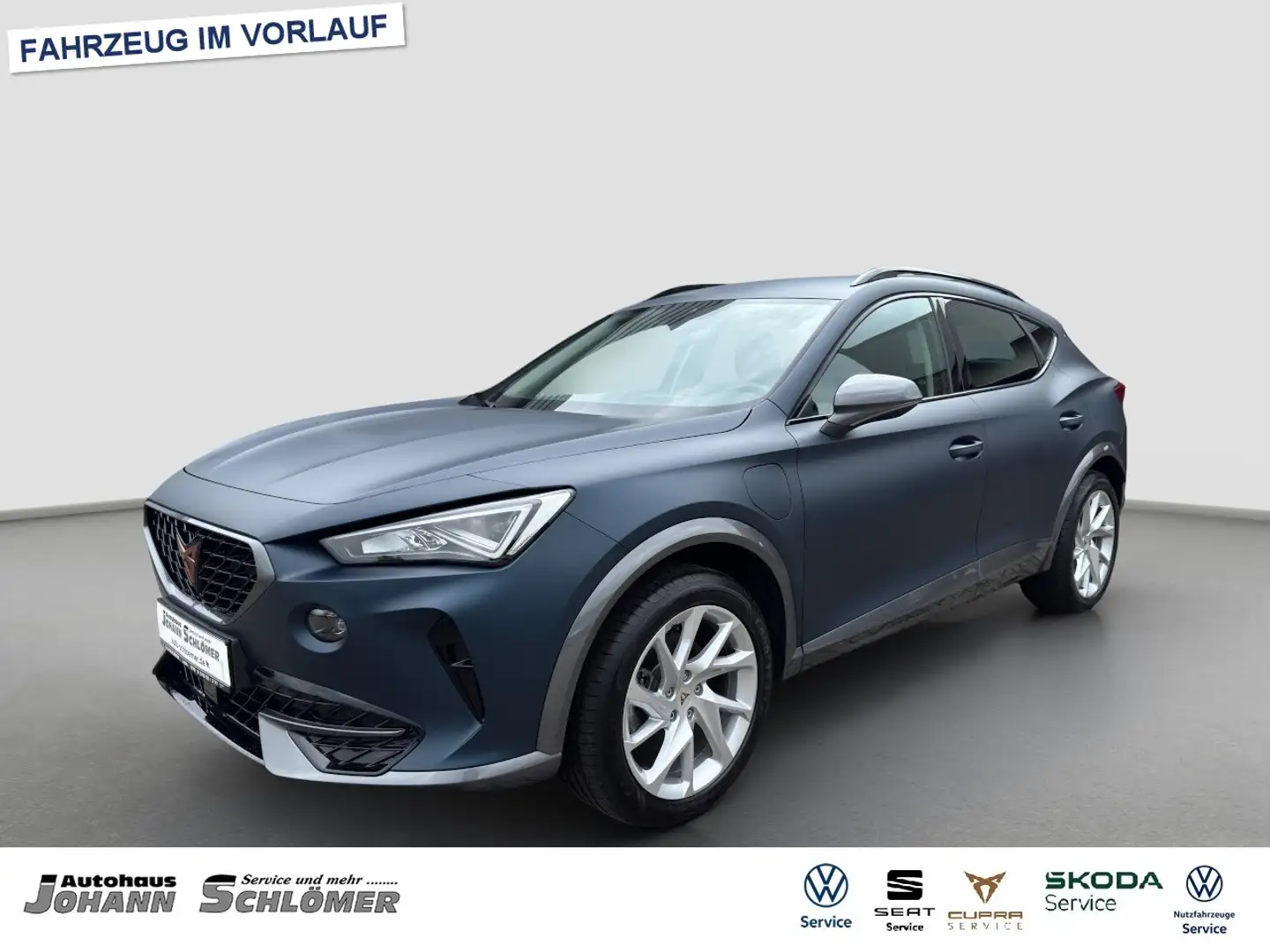 CUPRA Formentor 1.4 electric e-Hybrid Mattlackierung LED NAVI PDC Blau - 1