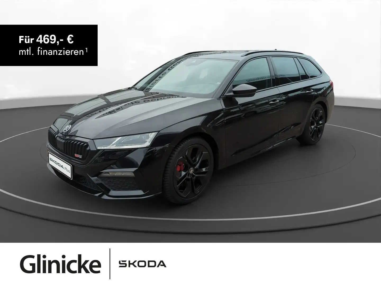 Skoda Octavia Combi 2.0 TSI RS Plus Pano Matrix DSG Schwarz - 1