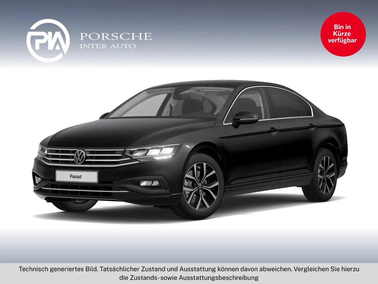Volkswagen Passat Business TDI Schwarz - 1